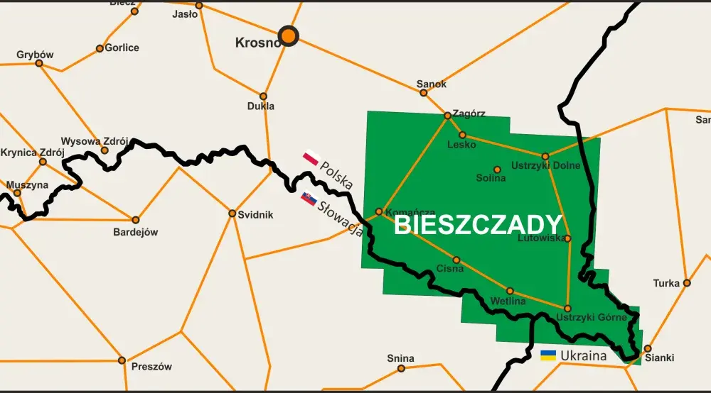 Gdzie leżą Bieszczady - Położenie na mapie i planowanie wyjazdu