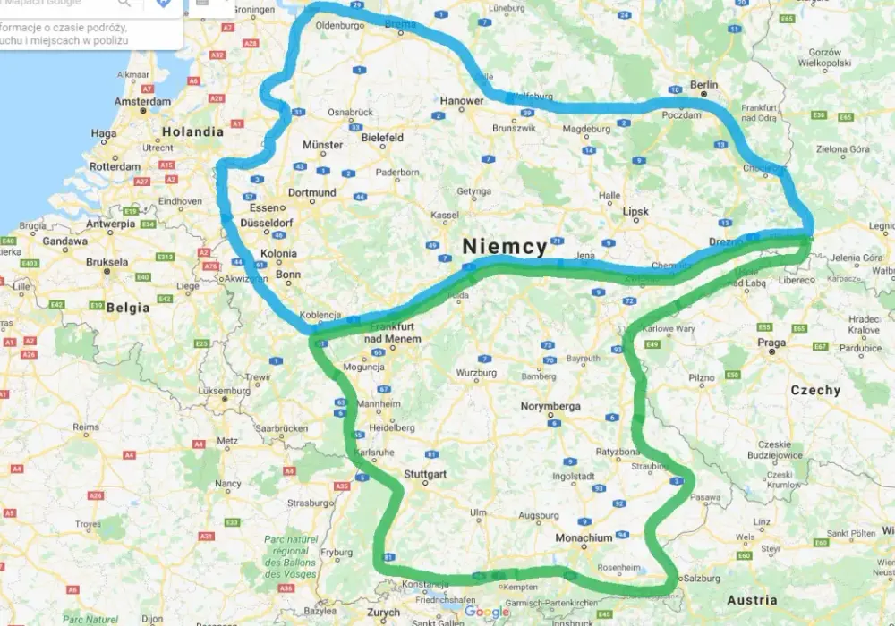 Z kim graniczą Niemcy - Poznaj 9 sąsiadów i zaplanuj trasę