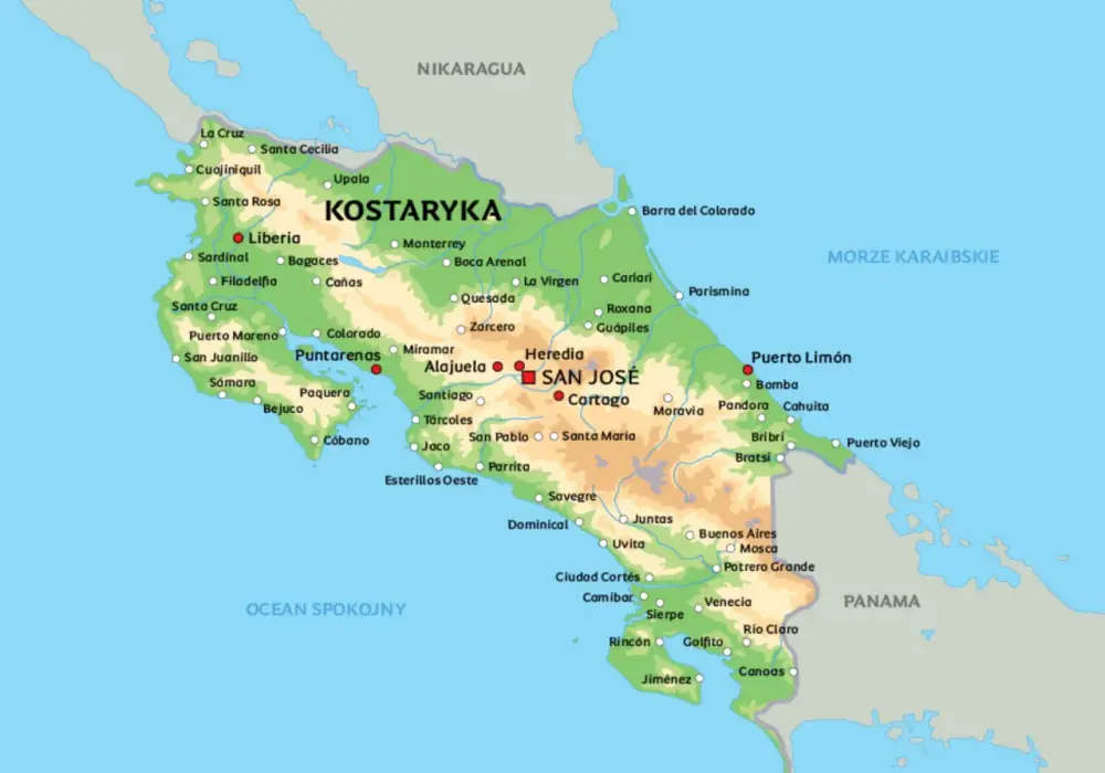 Gdzie leży Kostaryka - Jak mądrze zaplanować trasę między oceanami?