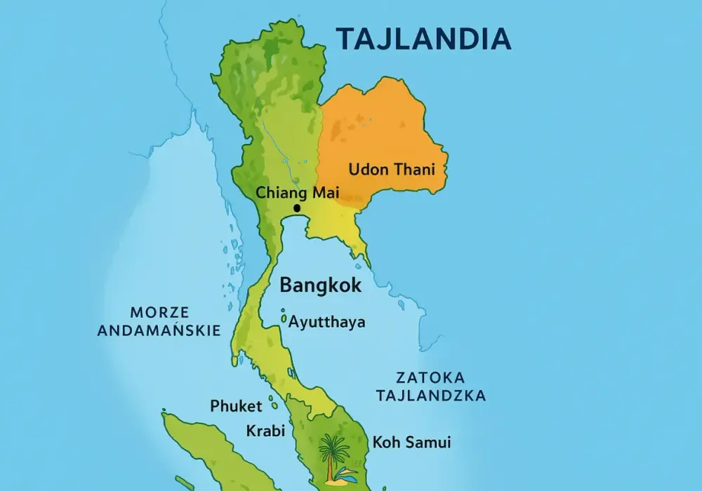 Gdzie leży Tajlandia - Poznaj regiony i klimat przed podróżą