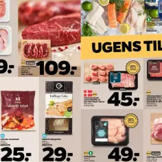 Dania oferuje promocje na mięso i ryby. Wśród nich znajdziesz m.in. kurczaka, wołowinę, wieprzowinę i łososia. Ceny w Danii są atrakcyjne.