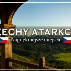 Drewniana altana z widokiem na zielone wzgórza Czech. Idealne miejsce na wakacje, by odkryć najpiękniejsze zakątki tego kraju.