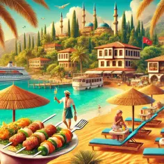 Wakacje w Turcji: plaża, rejs, lokalne jedzenie i piękne widoki. Ceny w Turcji zachęcają do wypoczynku.