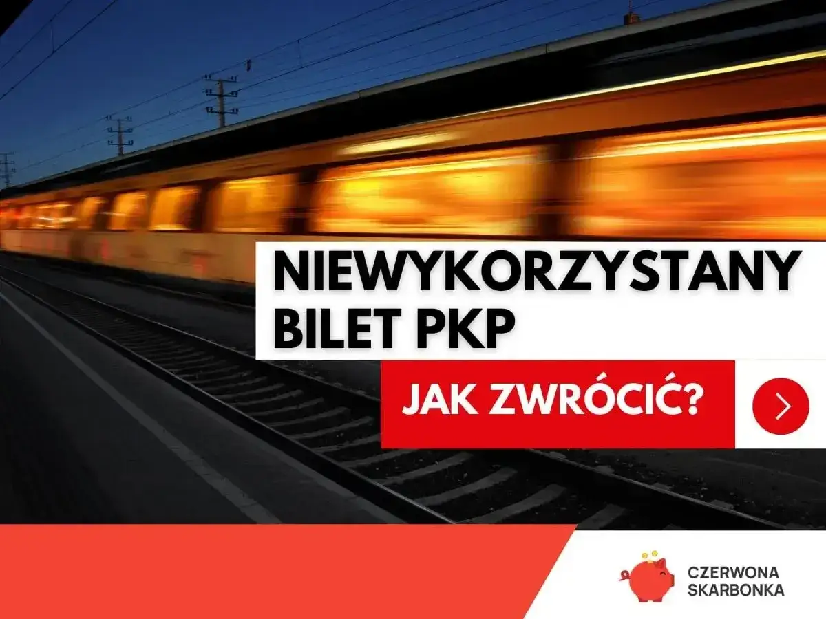 Niewykorzystany bilet PKP Intercity? Dowiedz się, jak zwrócić bilet Intercity bez konta. Pociąg w ruchu.