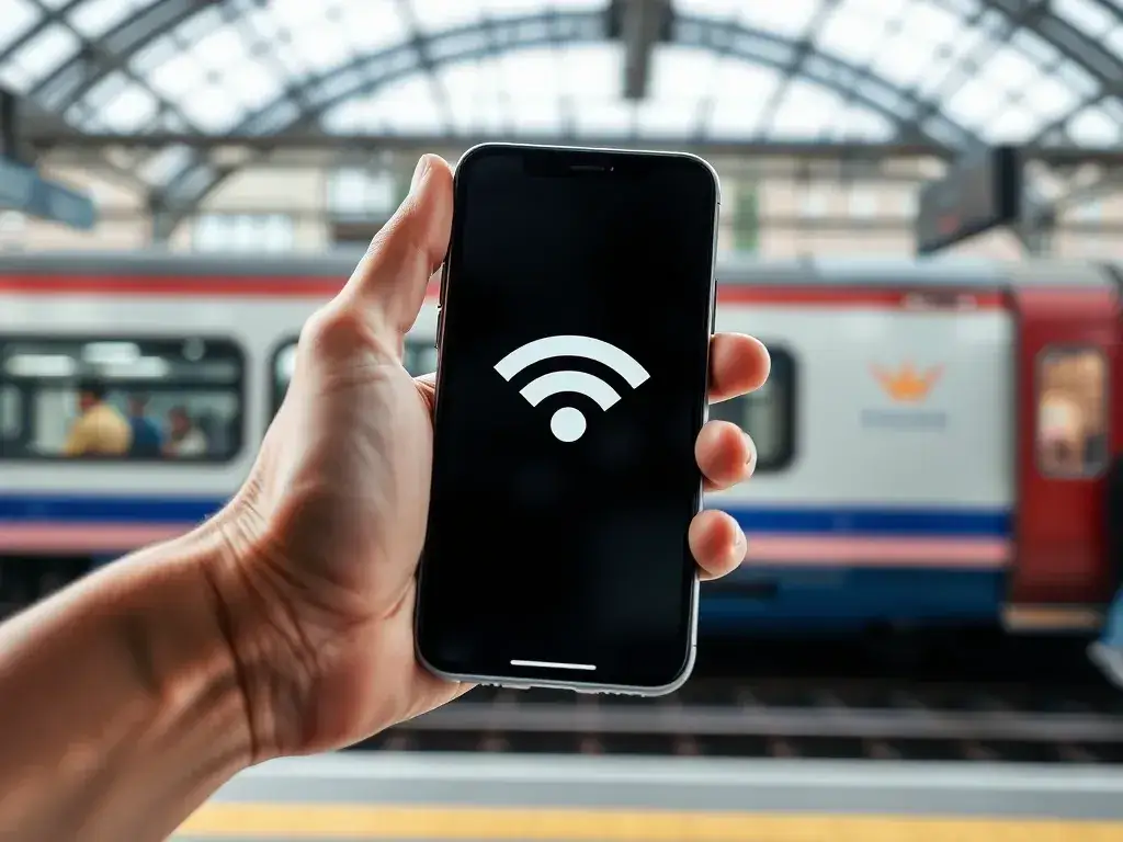 Zdjęcie Jak łatwo połączyć się z intercity wifi w pociągu PKP?