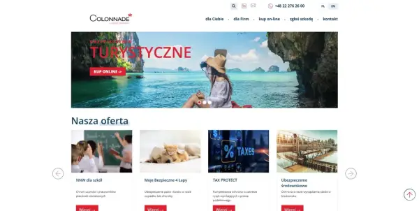 Colonnade - opinie o ubezpieczeniu podróżnym. Czy warto?