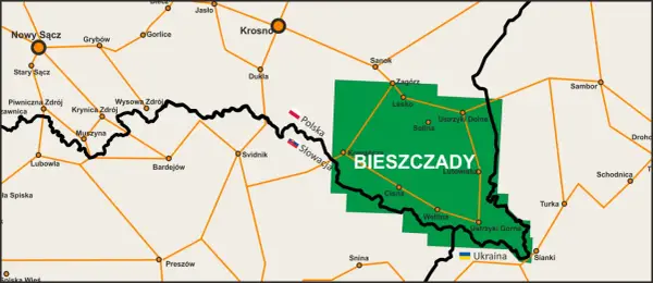 Gdzie leżą Bieszczady - Położenie na mapie i planowanie wyjazdu