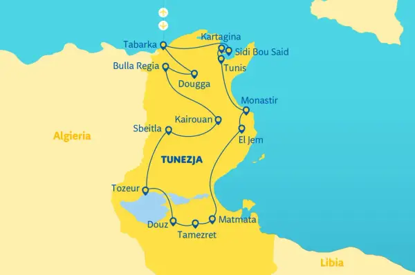 Gdzie jest Tunezja - Poznaj mapę i wybierz najlepszy region na urlop