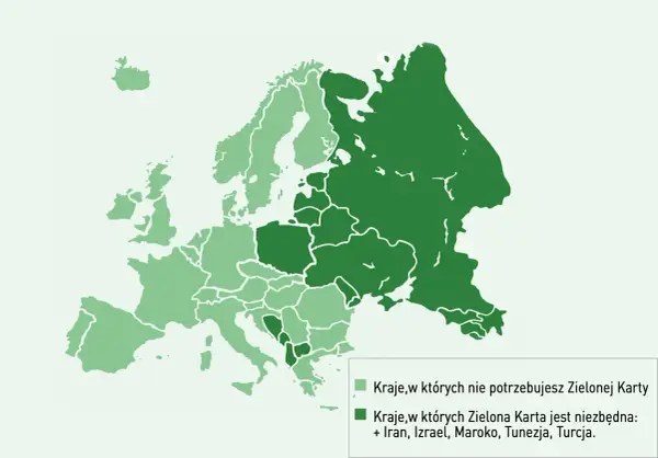 Zielona Karta - Gdzie OC wystarczy, a gdzie jest obowiązkowa?