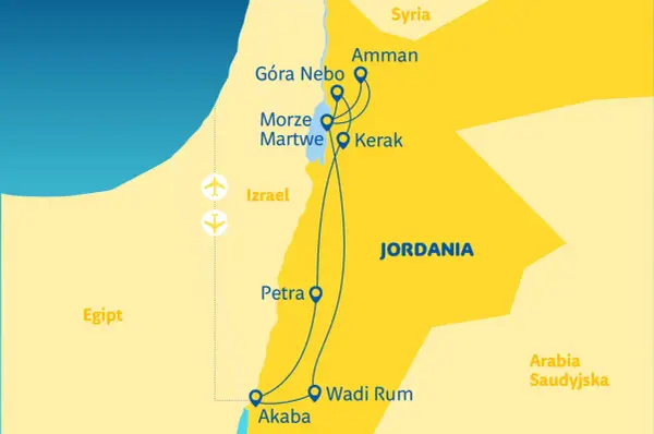 Jordania - plan wycieczki, by Petra i Wadi Rum zachwyciły!