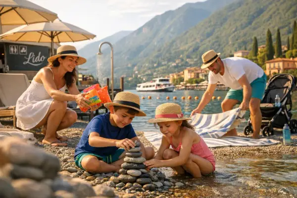 Plaże nad jeziorem Como - Gdzie najlepiej się kąpać? Uniknij błędów