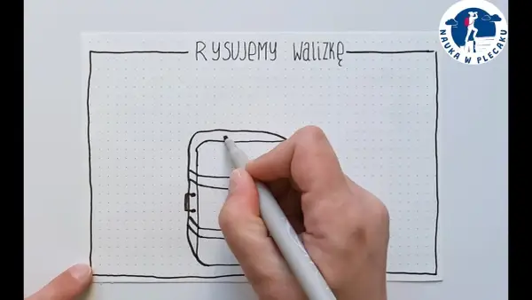 Jak narysować walizkę krok po kroku – proste techniki rysowania